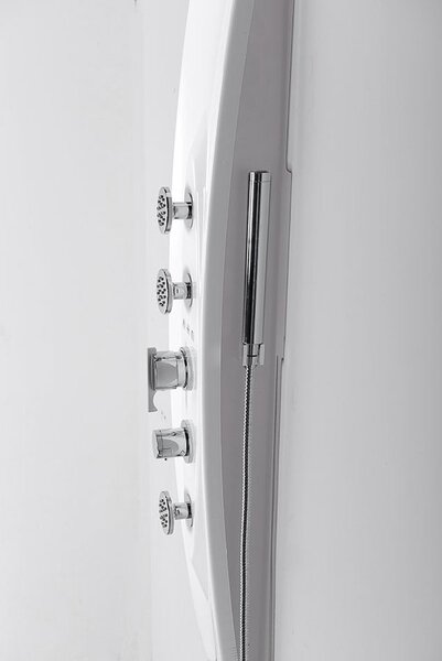 Polysan Polysan, panou de dus MOLA cu termostat. cu acumulator 210x1300mm, montat pe perete, 80365