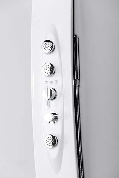 Polysan Polysan, panou de dus MOLA cu termostat. cu acumulator 210x1300mm, montat pe perete, 80365