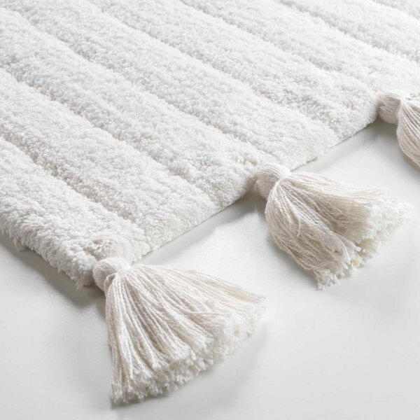Covoraș de baie alb 50x80 cm Minatis – douceur d'intérieur