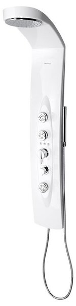 Polysan Polysan, panou de dus MOLA cu termostat. cu acumulator 210x1300mm, montat pe perete, 80365