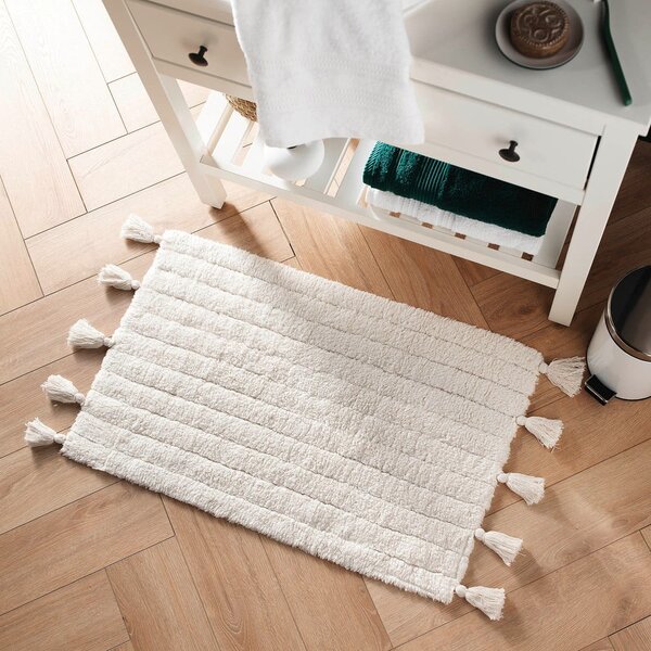 Covoraș de baie alb 50x80 cm Minatis – douceur d'intérieur