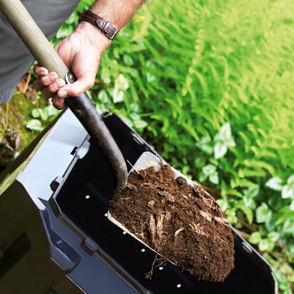 Deuba Compostor 380 L - negru