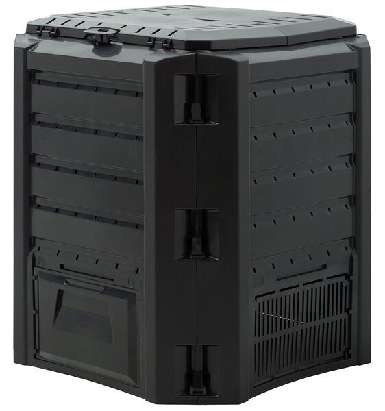 Deuba Compostor 380 L - negru