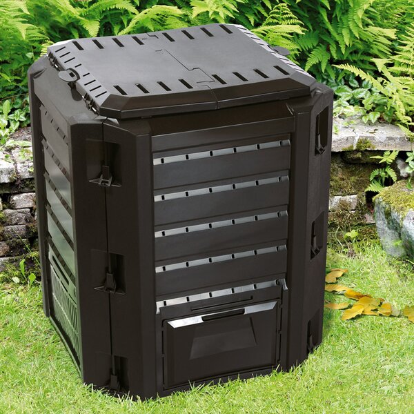 Deuba Compostor 380 L - negru