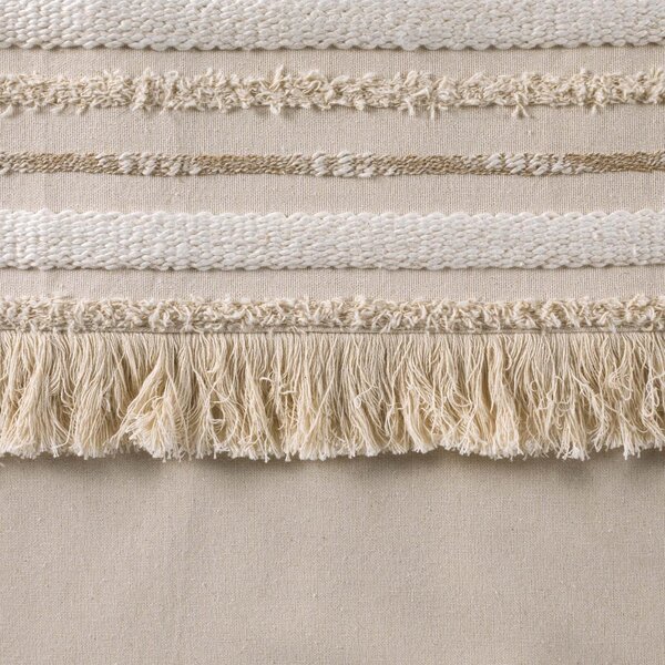 Draperie în culoare naturală din bumbac 140x240 cm Atlas – douceur d'intérieur