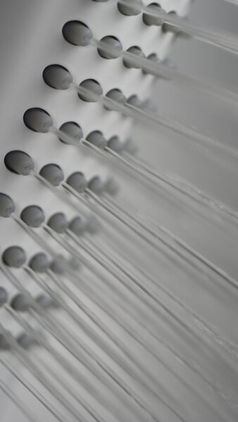 SILIA – Baterie pentru Cadă, de Sine Stătătoare, cu Set de Duș, BQS_A17N Finisaj Bianco