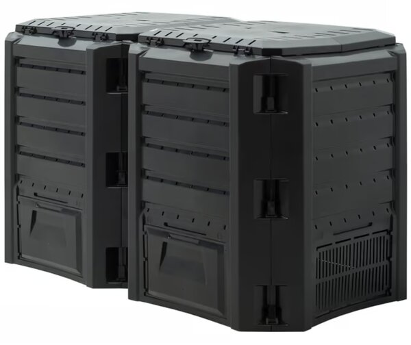 Compostor de grădină - Compogreen 800 l, negru Prosperplast