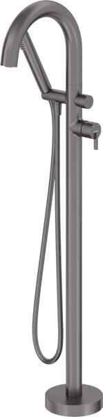 SILIA – Baterie pentru Cadă, de Sine Stătătoare, cu Set de Duș, BQS_D17N Finisaj Titan