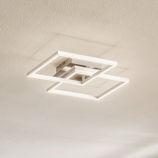 Briloner 3210-018 plafonieră LED rotativă, reglabilă, reglabil, Gri, Camera de zi / sufragerie, Metal, Modern