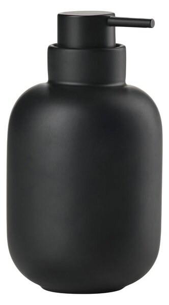 Dozator de săpun lichid negru din gresie ceramică 300 ml Sensu – Zone