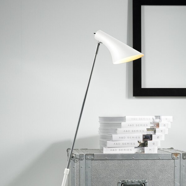 Nordlux Lampă de podea Vanila, reglabilă, alb, Alb, Camera de zi / sufragerie, Metal, Modern