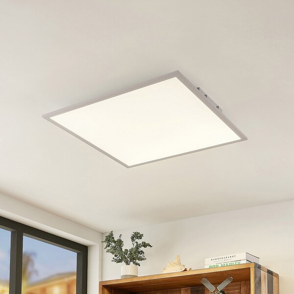 Lindby Panou LED Luay, 60 x cm, alb, 3000-6000K, reglabil, Alb, Bucătărie, Plastic, Modern