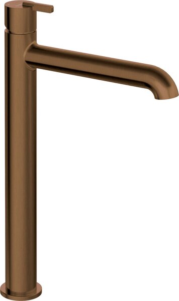 SILIA - Baterie Înaltă pentru Chiuvetă, Bronz Periat (BQS_C20K)