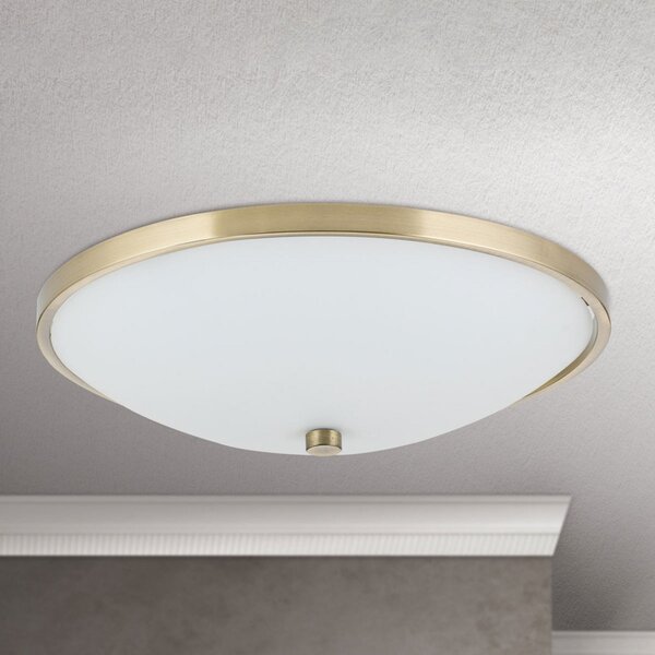 ORION Plafonieră elegantă TALYA, 39,5 cm, reglabil, Bronz / Alamă Veche, Camera de zi / sufragerie, Metal, Antichitate