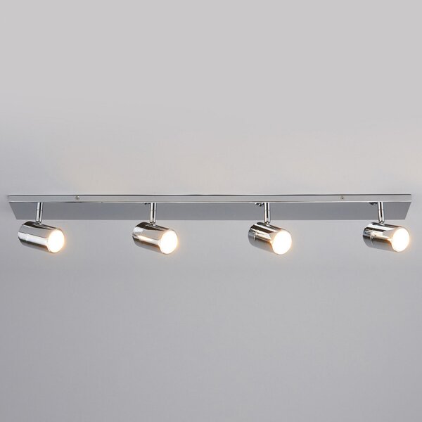 Plafoniere Lindby, DEJAN, reglabil, Metalic, Baie, Metal, Modern