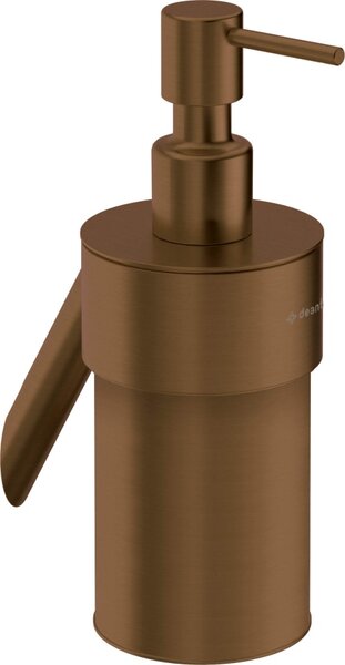 SILIA - Dozator de săpun montabil pe perete, Bronz Periat (ADI_C421)