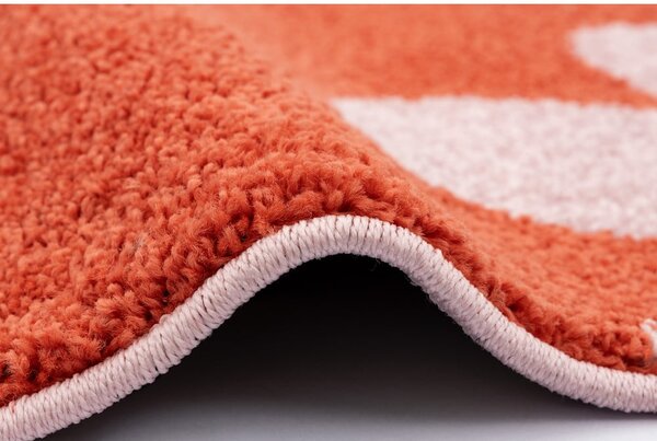 Covor pentru copii roșu-roz 80x150 cm Lolly Coral – FD