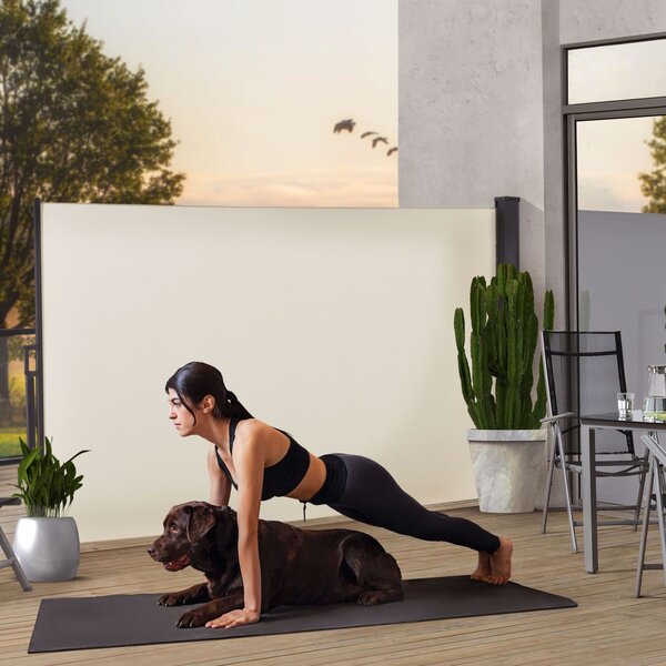 Juskys Copertina laterala Dubai 500 x 160cm - bej