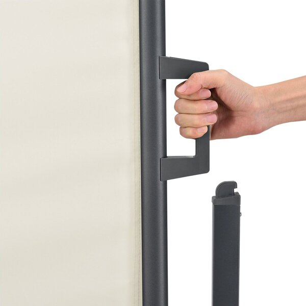 Juskys Copertina laterala Dubai 500 x 160cm - bej