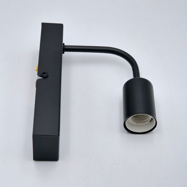 Aplică ASTRID 1xE27/60W/230V negru mat