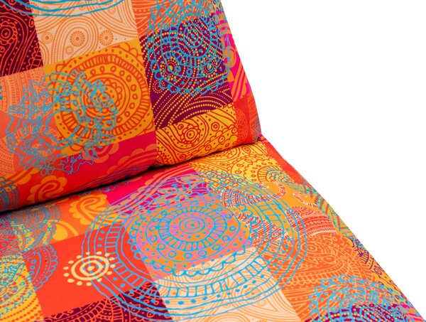 Atelier Del Sofa, Fotoliu extensibil Deniz multicolor 60/68/62 cm
