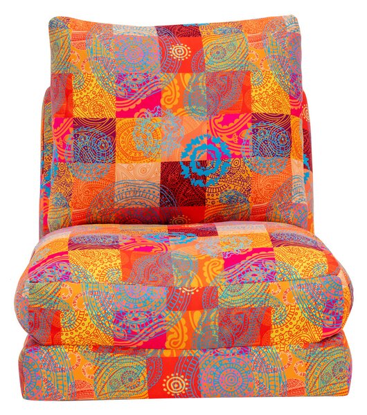 Atelier Del Sofa, Fotoliu extensibil Deniz multicolor 60/68/62 cm