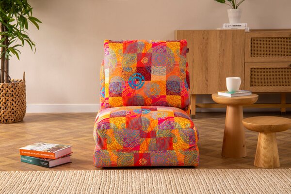 Atelier Del Sofa, Fotoliu extensibil Deniz multicolor 60/68/62 cm