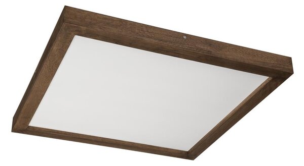 Brilagi-LED Corp de iluminat pentru baie WOODY FRAME LED/40W/230V 60x60 cm IP44 stejar/nuc