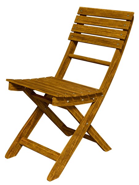 Deuba Set pliabil din lemn - acacia