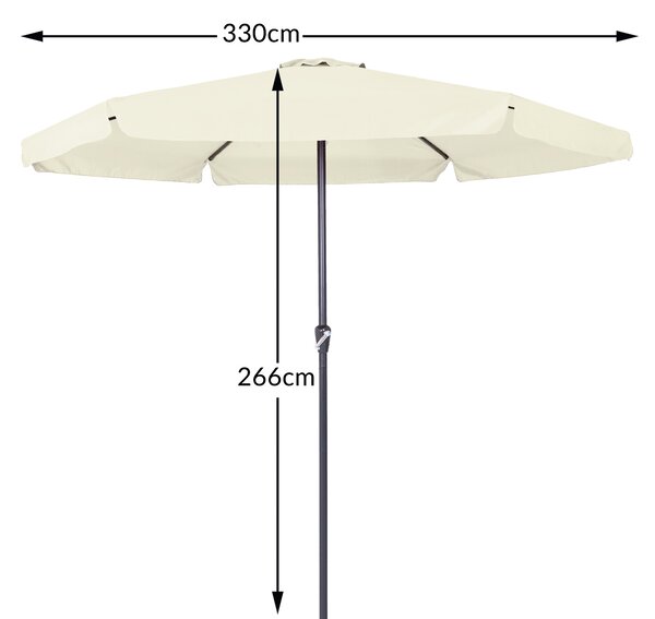 Deuba Floarea soarelui de gradina Maui Ø330 cm - bej