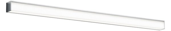 Helestra Nok lampă LED oglindă 120 cm, Metalic, Baie, Metal, Modern