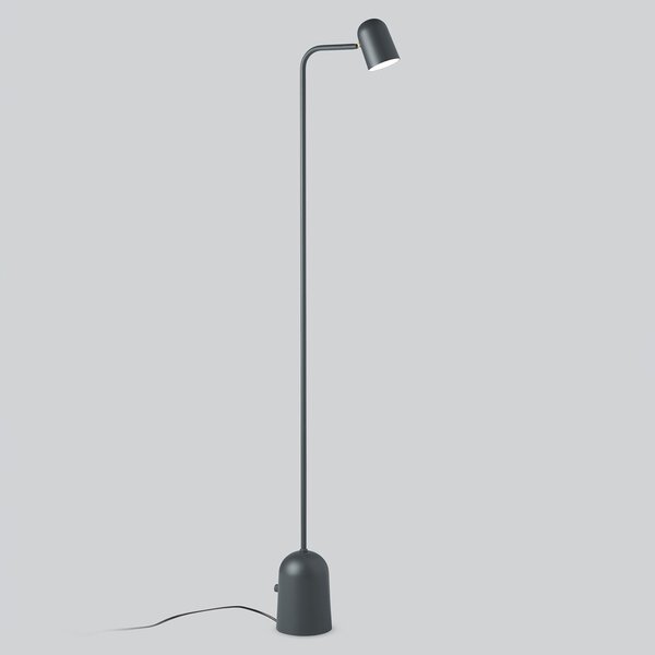 Northern Lampadar Buddy floor antracit, reglabil, Negru, Camera de zi / sufragerie, Metal, Scandinavă