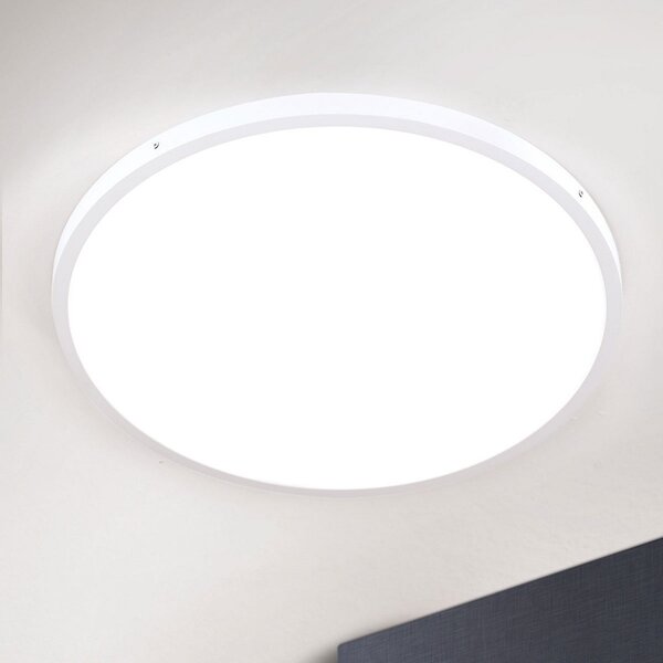 ORION Plafonieră cu LED Lero, reglabilă, 48W, Ø 60cm, reglabil, Alb, Camera de zi / sufragerie, Metal, Modern
