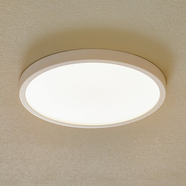 ORION Plafonieră LED Vika, rotundă, alb, Ø 30cm, Alb, Camera de zi / sufragerie, Metal, Modern