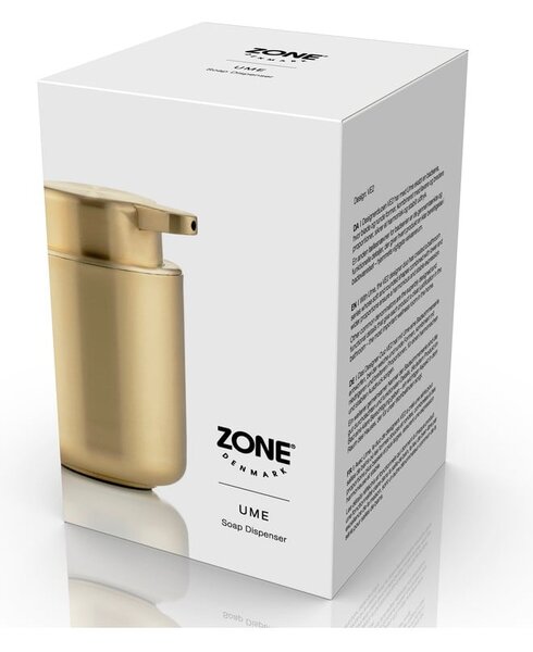 Dozator de săpun lichid alămiu din oțel inoxidabil 250 ml Ume Brass – Zone