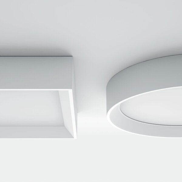 Linea Light Plafonieră LED Tara R, rotundă, Ø 31 cm, Alb, Hol, Metal, Modern