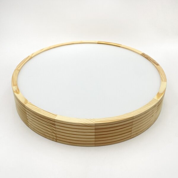 Plafonieră NATURAL MODERN 3xE27/15W/230V, diametru 47,5 cm, lemn de pin