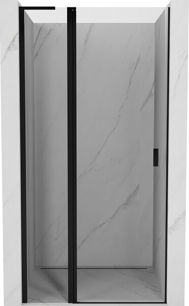 Mexen, Ușă de duș pivotantă Mexen Mist L 100 cm, transparentă, neagră - 8A4L-100-000-70-00