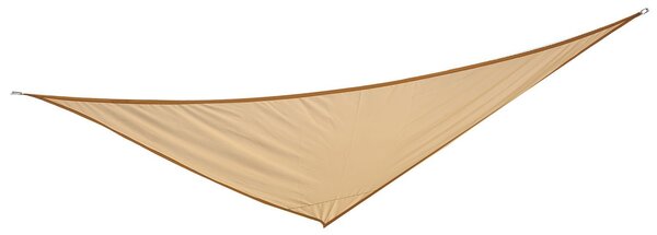 Outsunny Tendone parasole triangolare, Beige, 6x6x6m