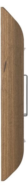 Elobra Aplică de perete LED Colombia, stejar rustic natur, reglabil, Lemn, Camera de zi / sufragerie, Lemn, Modern
