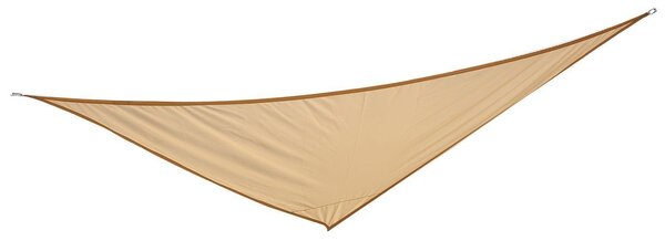 Outsunny Tendone parasole triangolare, Beige, 6x6x6m