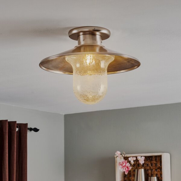 Cremasco Maestrale plafonieră cu abajur sticlă transparentă, reglabil, Gri, Camera de zi / sufragerie, Metal, Design industrial
