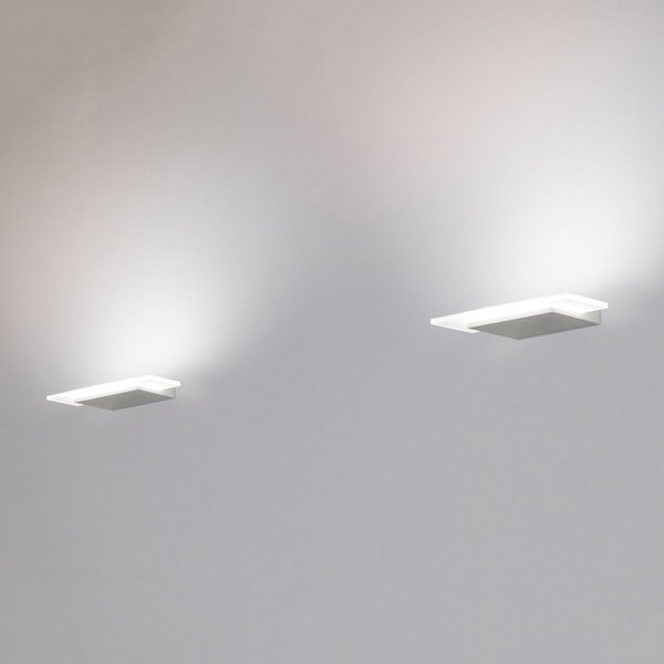 Linea Light Dublight - aplică de perete LED, 30 cm, Alb, Camera de zi / sufragerie, Metal, Modern