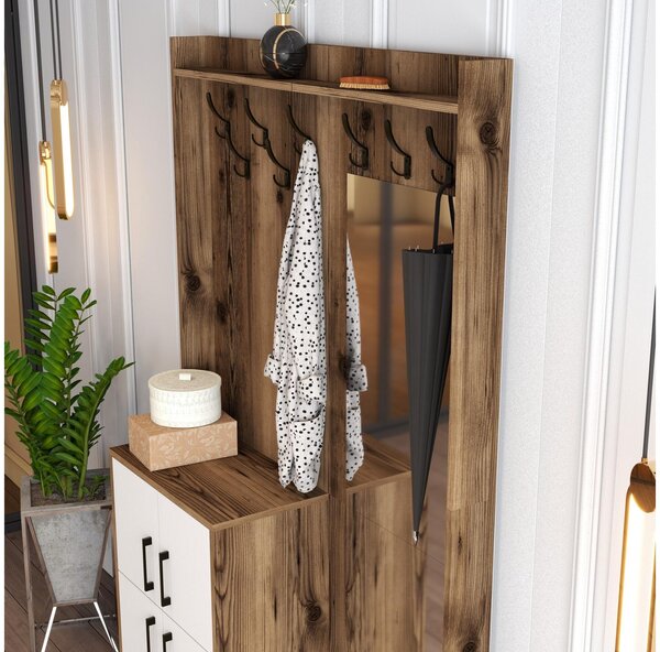 Mobilier hol Betina BC (Nuc + Alb). 1088694