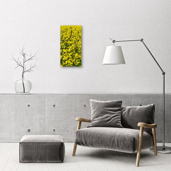 Ceas de perete din sticla vertical Blumenfeld peisaje pline de culoare