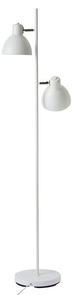 Dyberg Larsen Skagen 2 lampadar cu becuri, alb, Alb, Camera de zi / sufragerie, Metal, Scandinavă