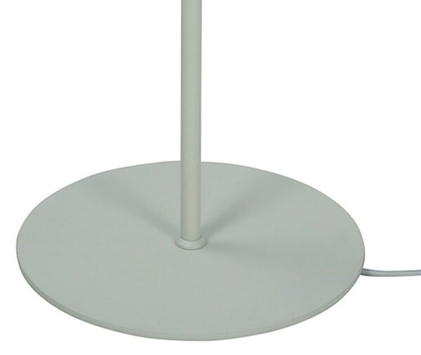 Dyberg Larsen Oslo lampadar din metal, alb, Alb, Camera de zi / sufragerie, Metal, Scandinavă, Lumină de lectură