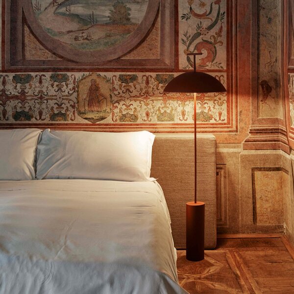 Kartell Geen-A lampă de podea LED, negru, reglabil, Negru, Camera de zi / sufragerie, Metal, Design, Lumină de lectură