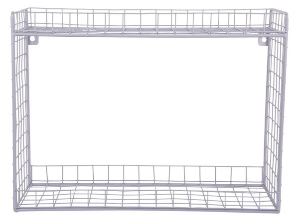 Raft mov etajat din oțel 40 cm Reja – PT LIVING