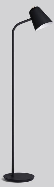 Northern Me dim lampă de podea LED dimmable negru, reglabil, Negru, Camera de zi / sufragerie, Metal, Design, Lumină de lectură